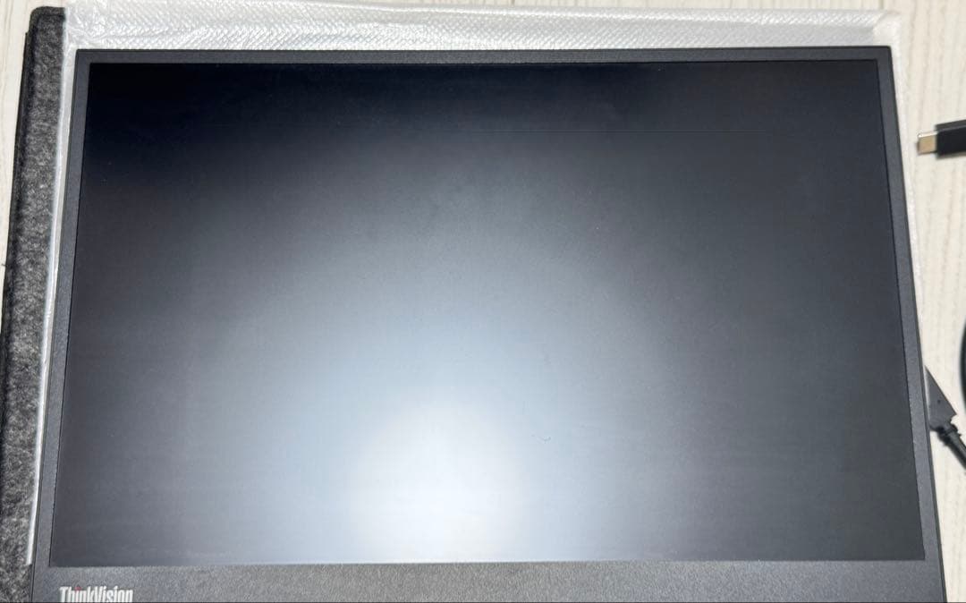 ThinkVision M14d モバイルモニター 保証27年７月まで