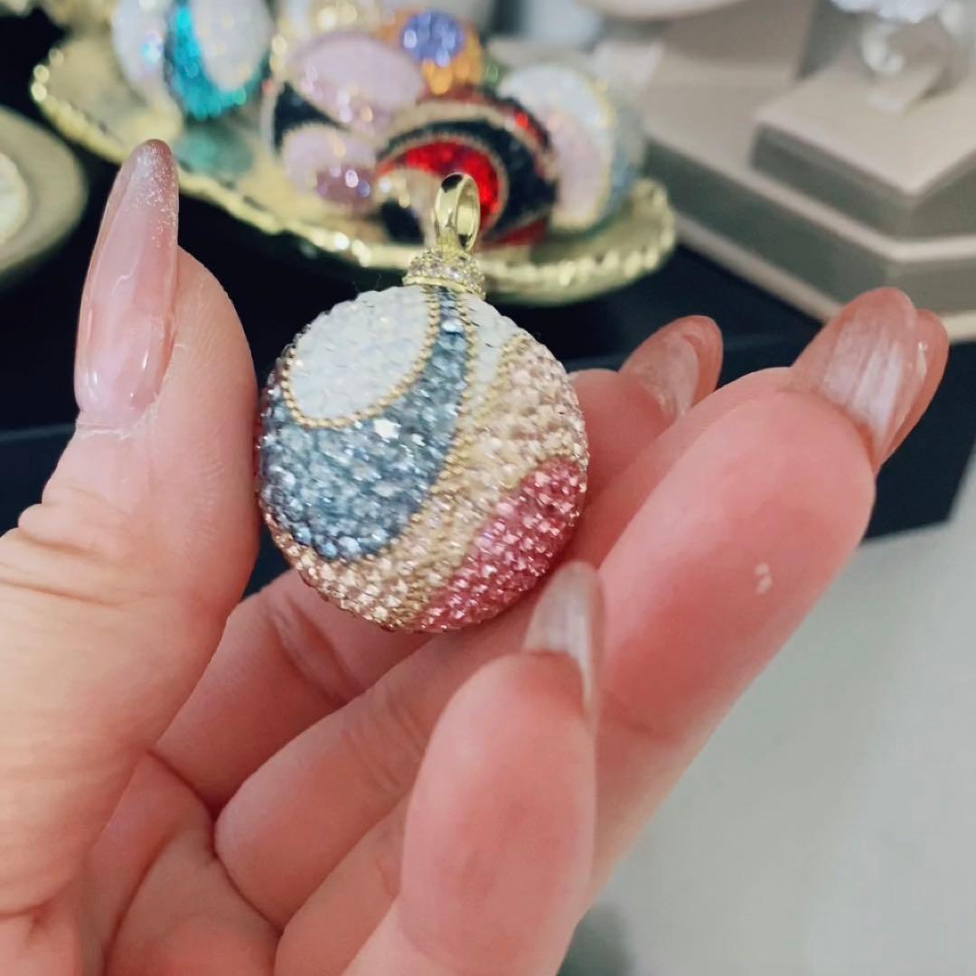グルーデコ♡プッチ柄風ジュエルボール