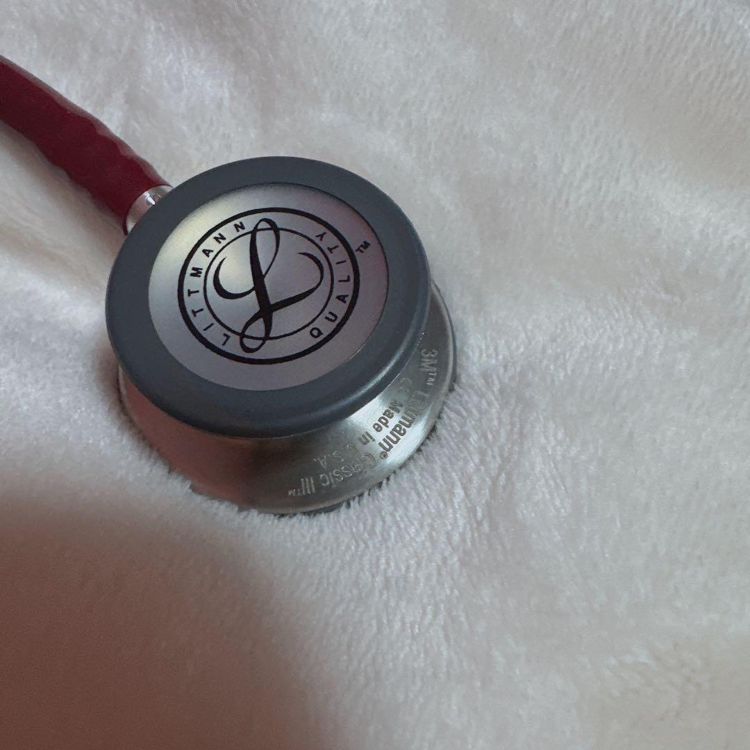 聴診器Littmann Classic III バーガンディー　美品✨