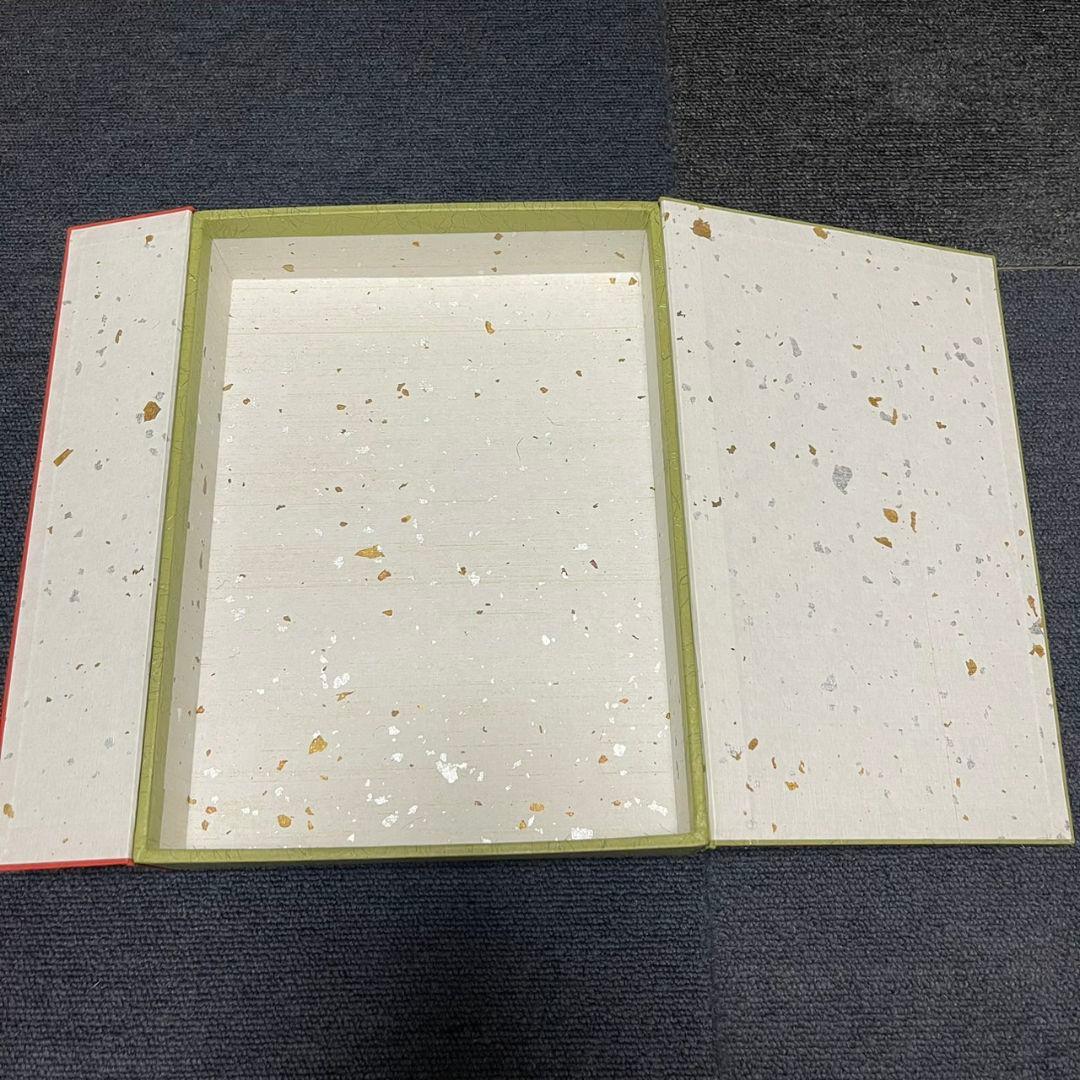 希少❇️新品未使用❇️象彦　蓋付き手許箱　京都　うるし塗装　漆器　文具箱　手紙箱