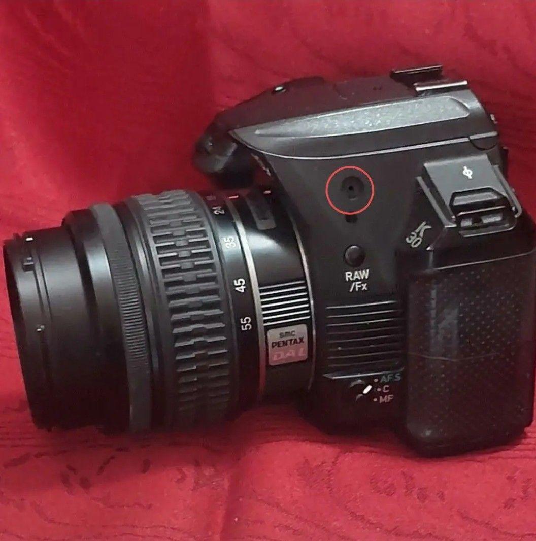 PENTAX K-30デジタル一眼レフカメラ 純正標準ズームレンズ附属/Junk