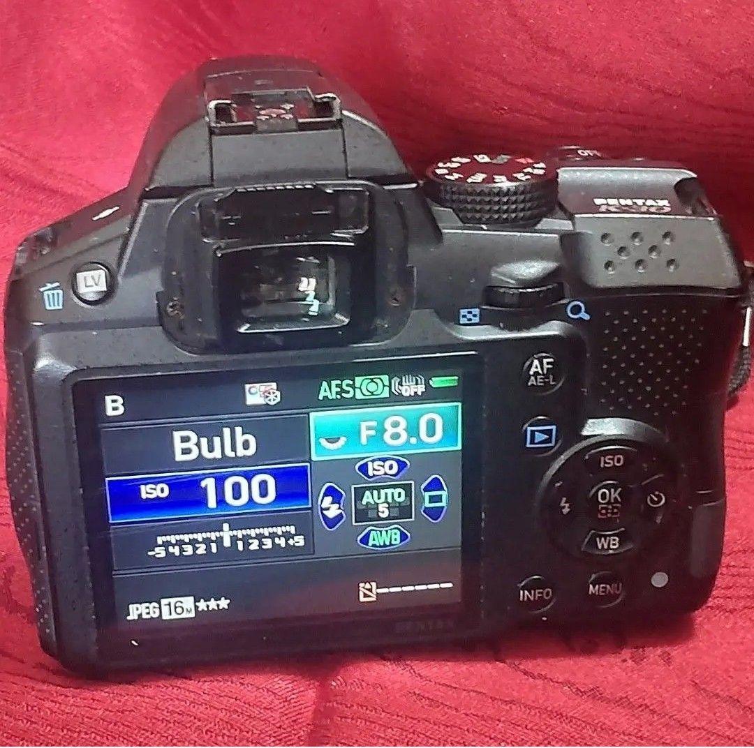 PENTAX K-30デジタル一眼レフカメラ 純正標準ズームレンズ附属/Junk