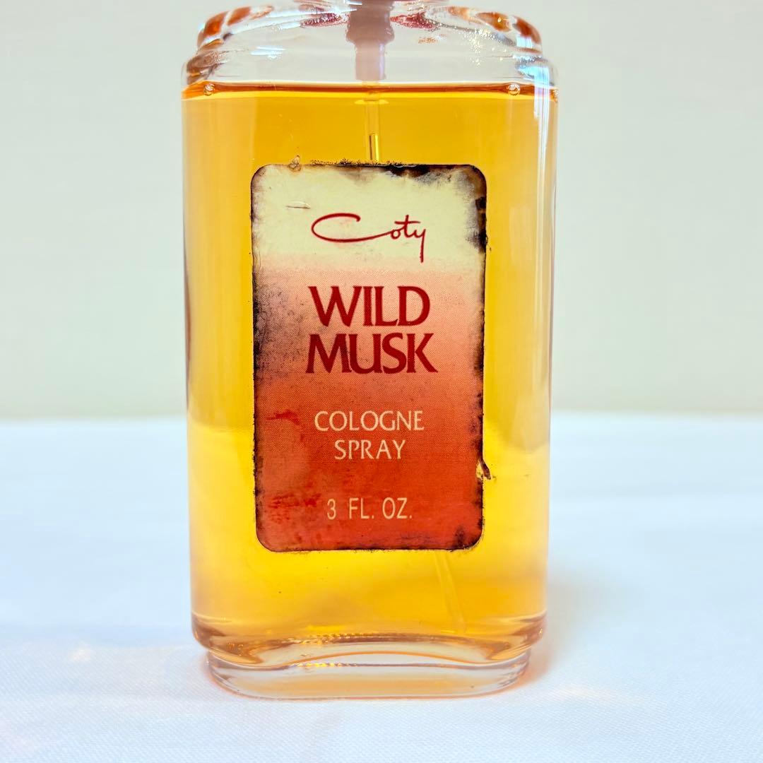 COTY WILD MUSK コティ　ワイルドムスク　コロン　香水　90ml