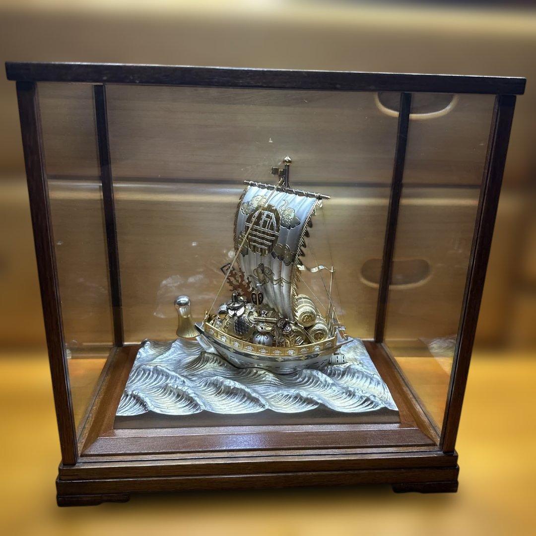 純銀 宝船3号 武比古 330g