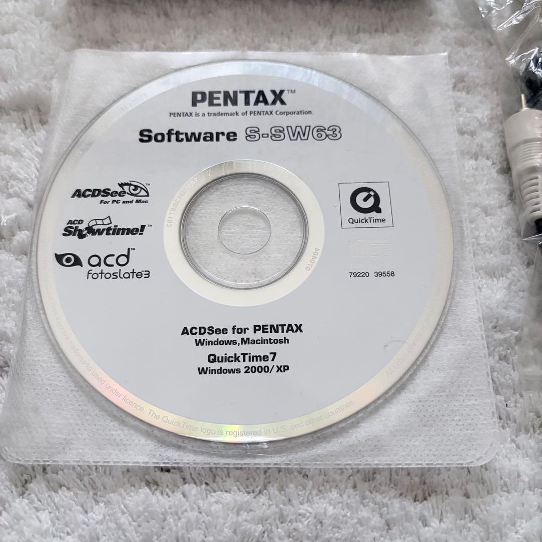 美品【動作確認済】PENTAX ペンタックス Optio M30 レトロコンデジ