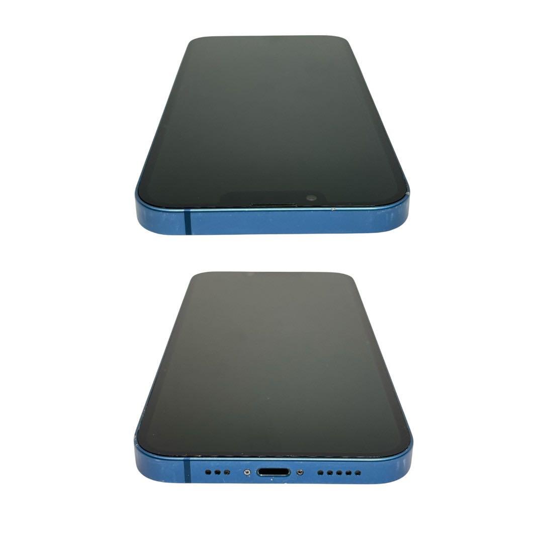 888【良品】iPhone13 128G ブルー　バッテリー100%