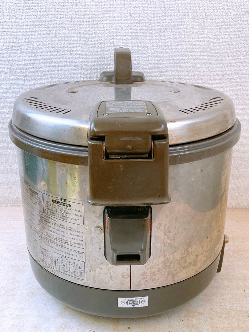 ジャンク パロマガス炊飯器 PR-4100S LPガス 業務用 22合 03年製