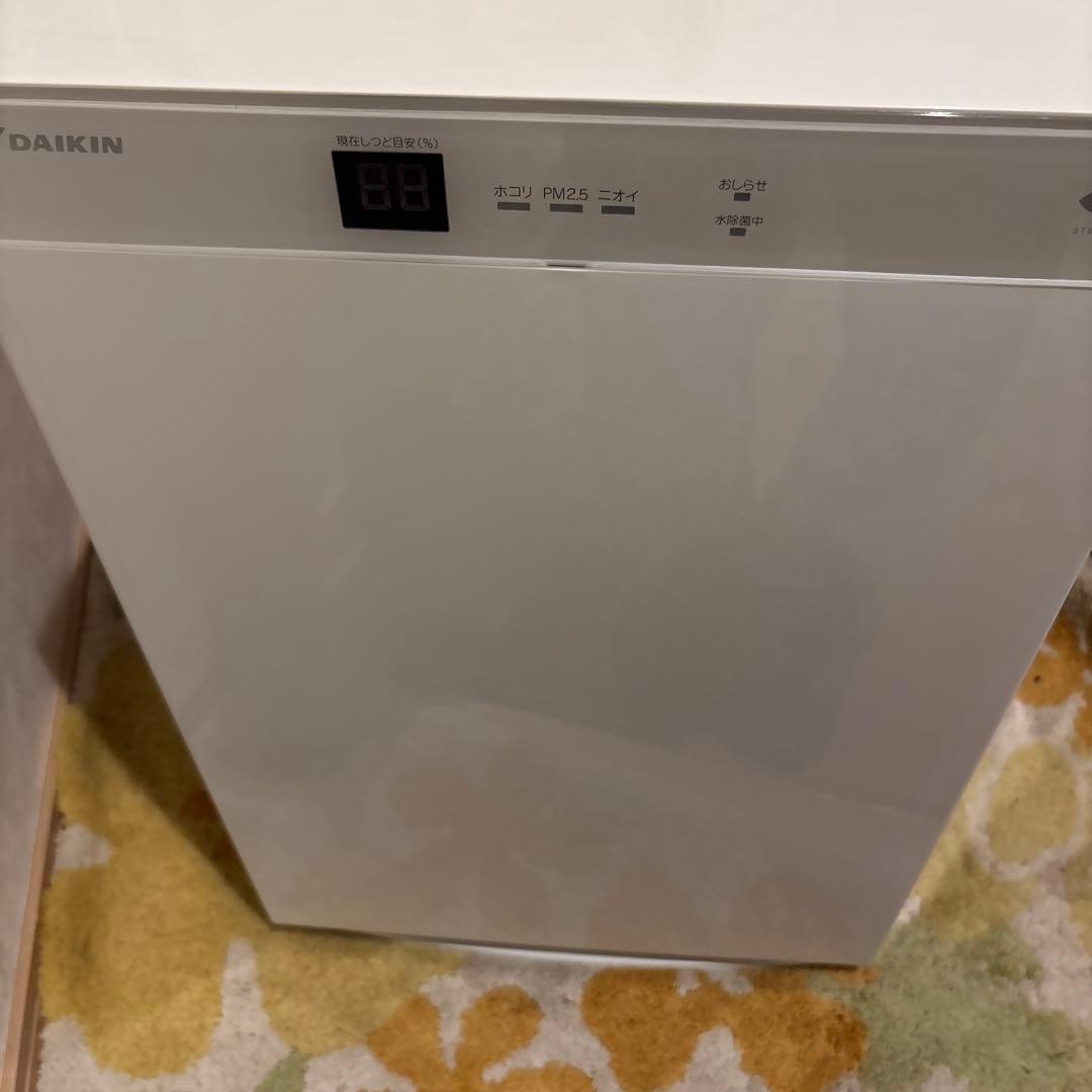 DAIKIN ダイキン ストリーマ空気清浄機 加湿器 MCK70TKS-W