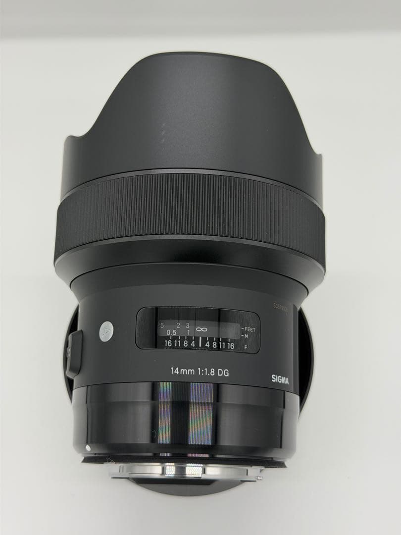SIGMA 14mm 1:1.8 DG HSM Art EFマウント用