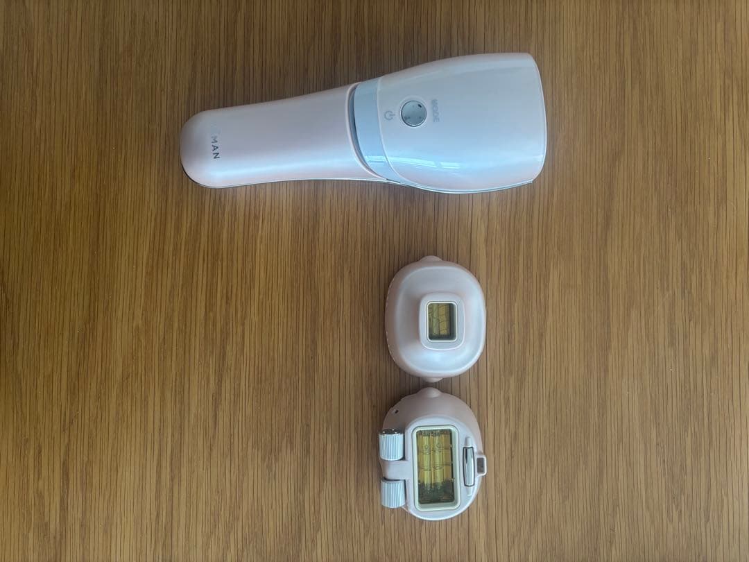 ヤーマン脱毛器 2段階設定 交換ヘッド付き