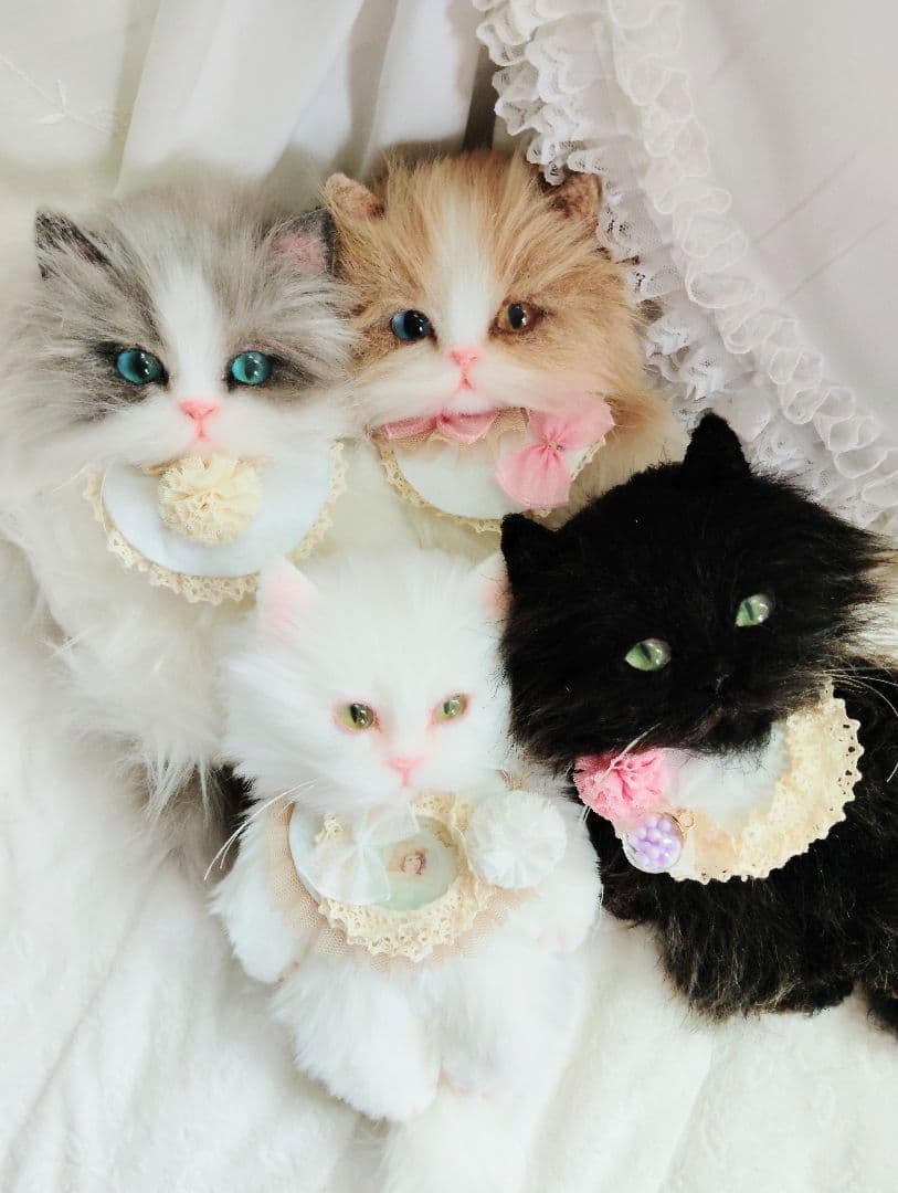 a様❤オーダー❤可愛い愛猫ちゃん♡ポッケにゃん♡アートドール♡ぬいぐるみ♡