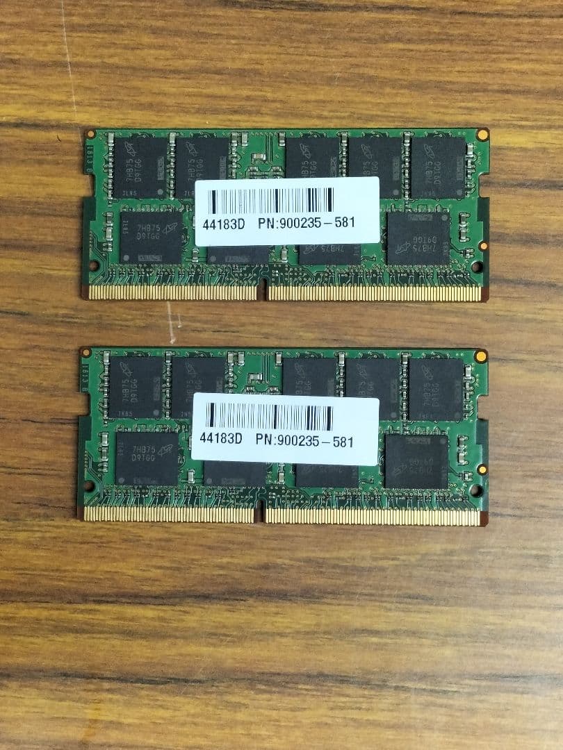 Micron 8GB DDR4 メモリ PC4-2400T-TH1-11