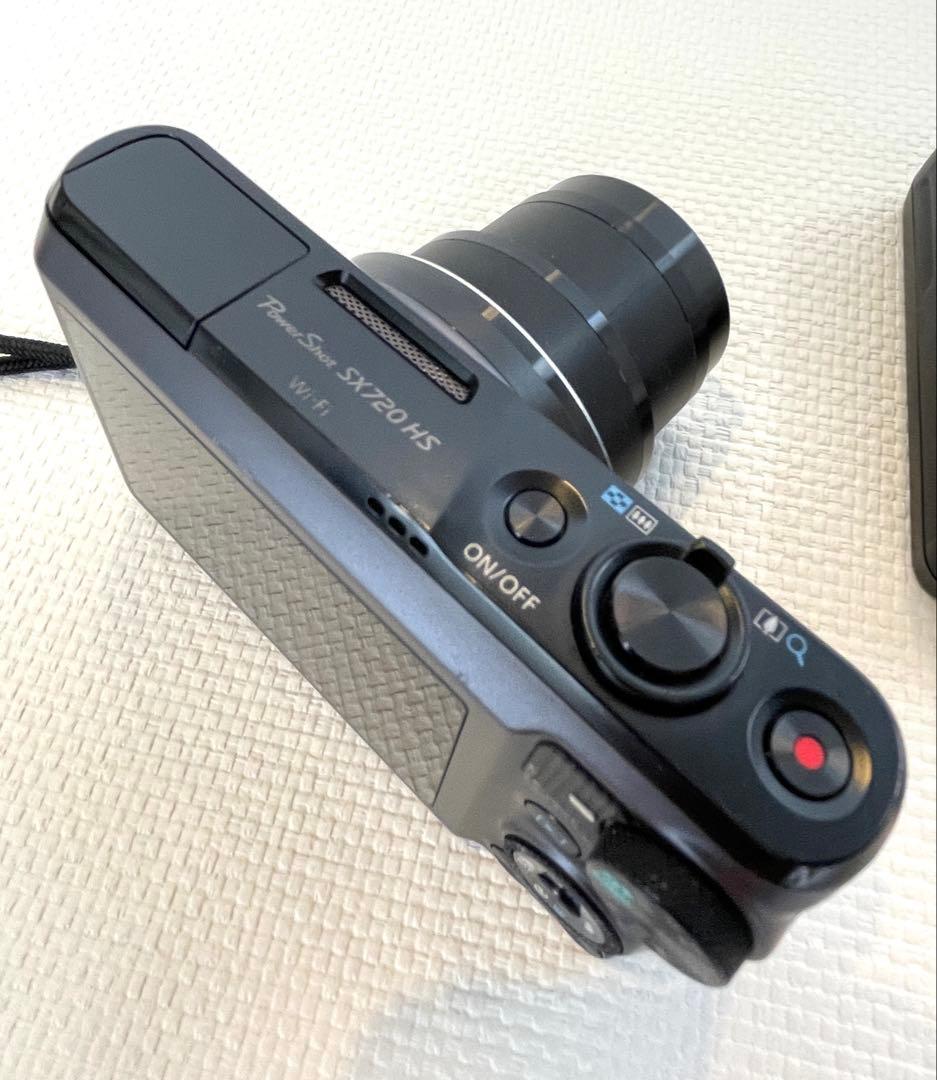 Canon SX720 HS 黒 コンパクトデジタルカメラ　 レッド 充電器付き