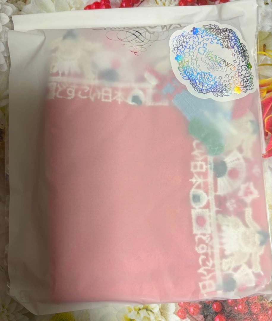 近沢レース　どすこい日本　タオルハンカチ　セット