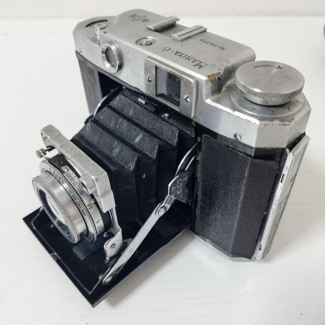 蛇腹レンズカメラ2台セット売り　MAMIYA-6/小西六Durax　アンティーク