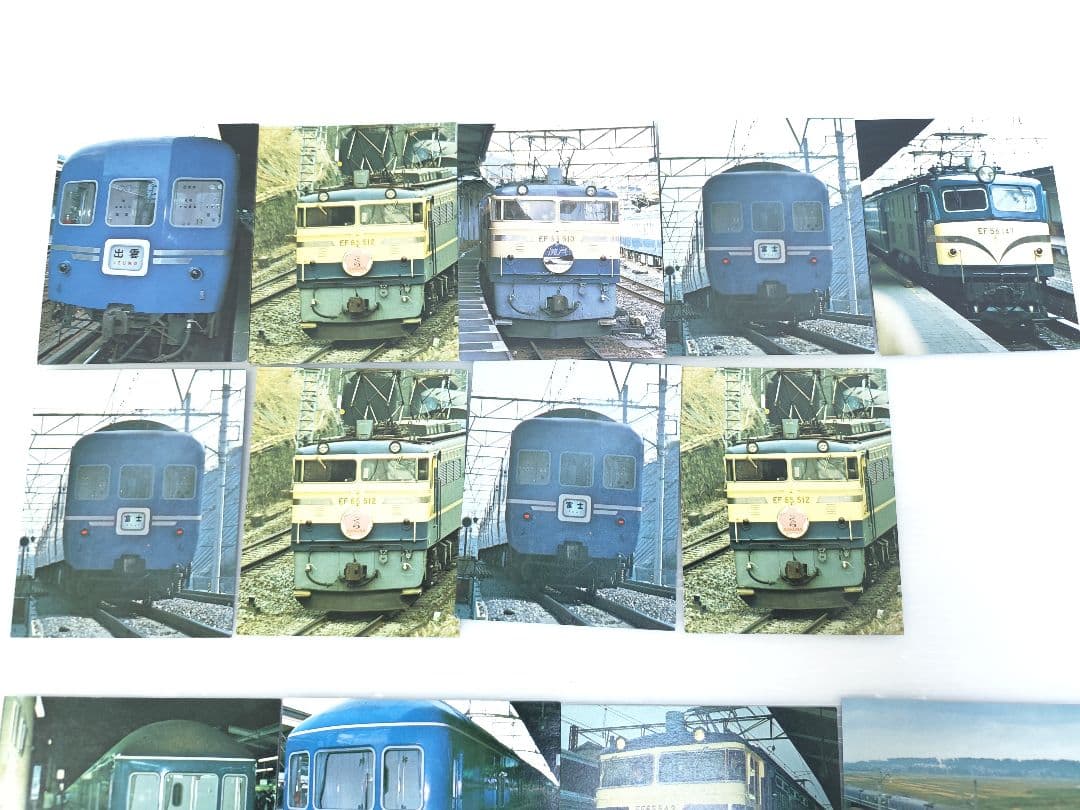 昭和レトロ　鉄道カード　トレカ　ブルートレインカード　ロッテ　ステッカー