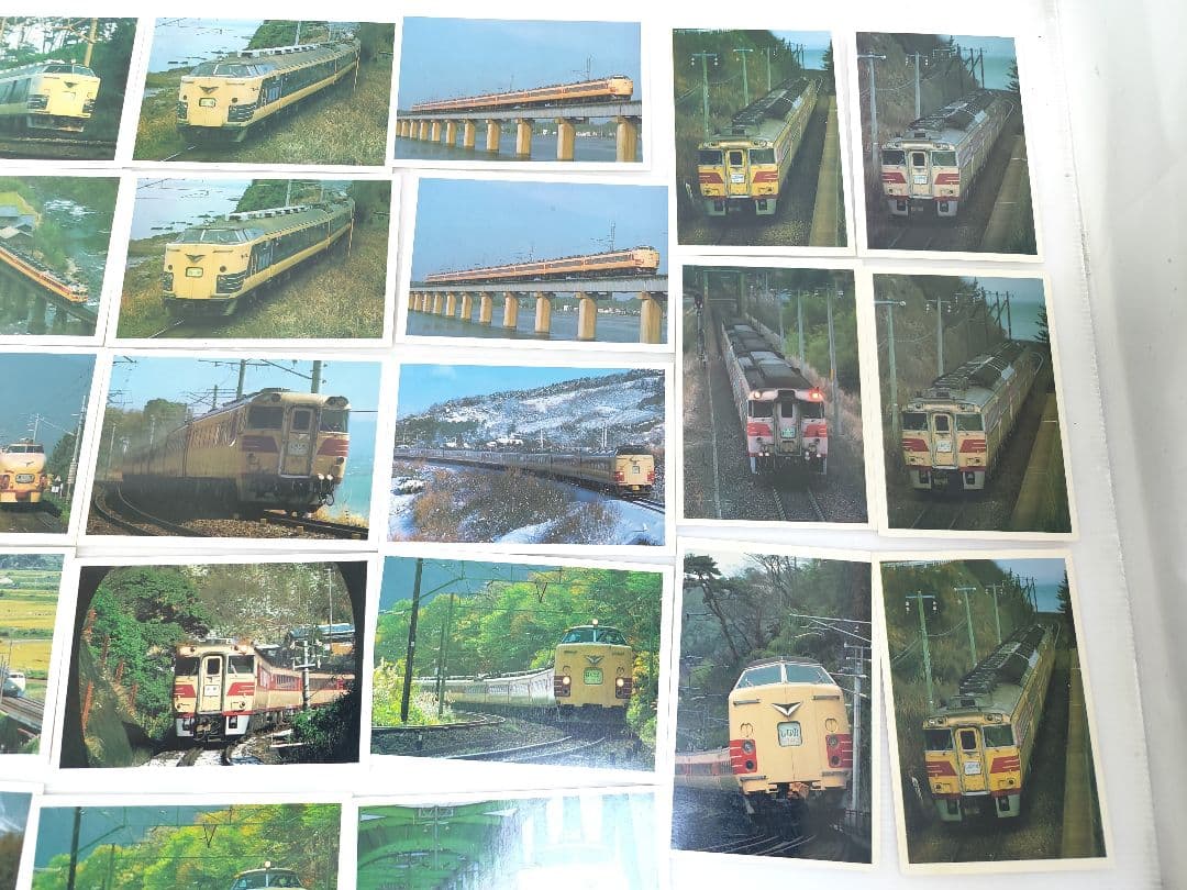 昭和レトロ　鉄道カード　トレカ　ブルートレインカード　ロッテ　ステッカー