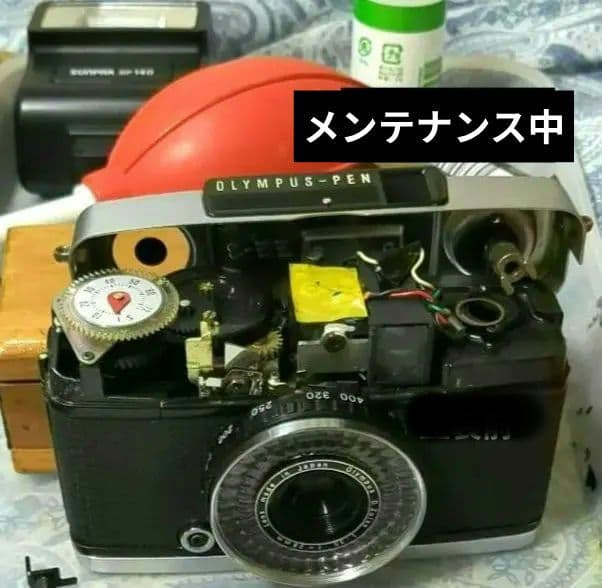 ♦メンテ済完動品♦オリンパスOlYMPUS PEN EE-3♦赤ベロ快調