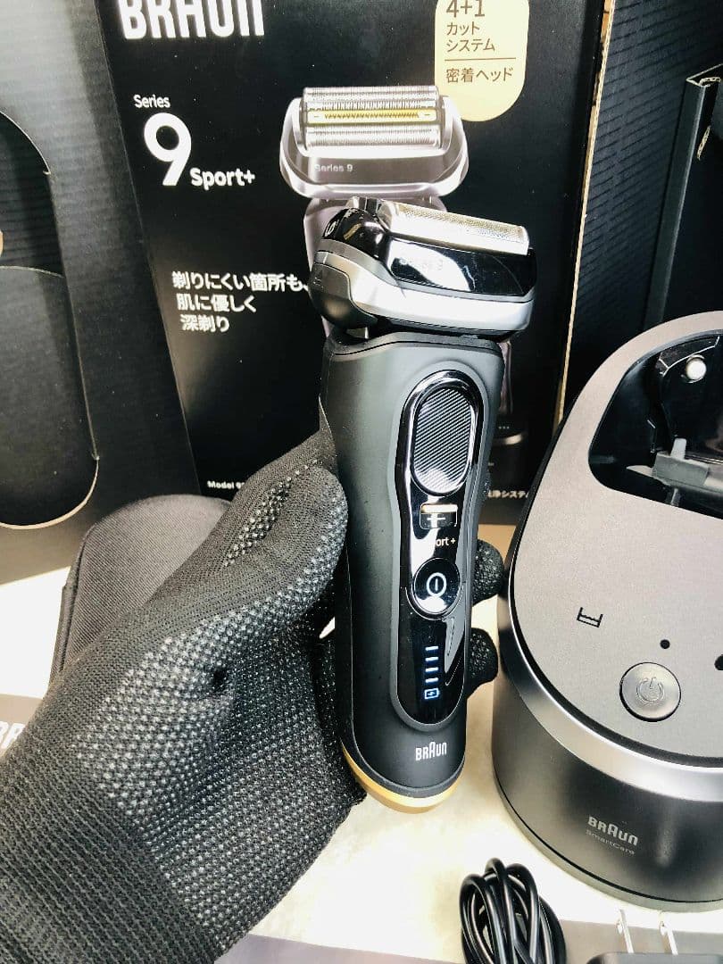 【やっち】ブラウン シリーズ9 SPORT+ 9360cc 電気シェーバー