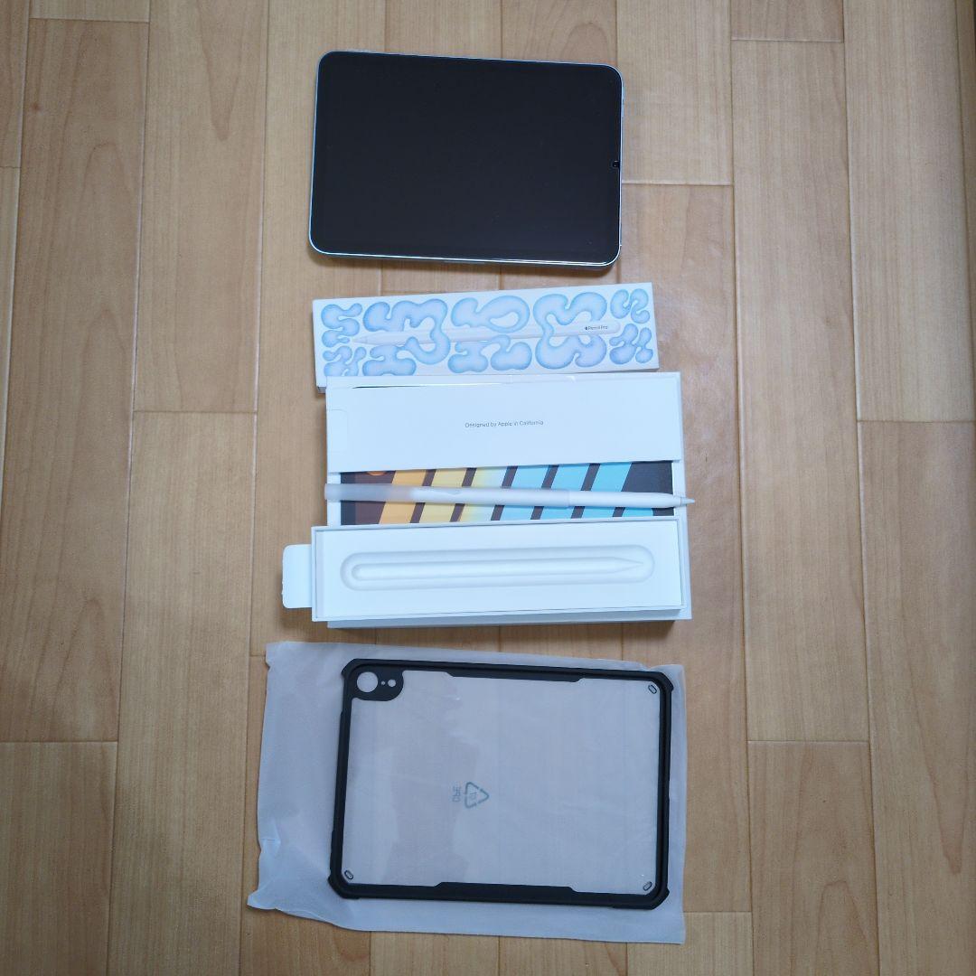 iPad mini 本体＋アップルペンシルプロ＋ケース＋アップルケア＋付き