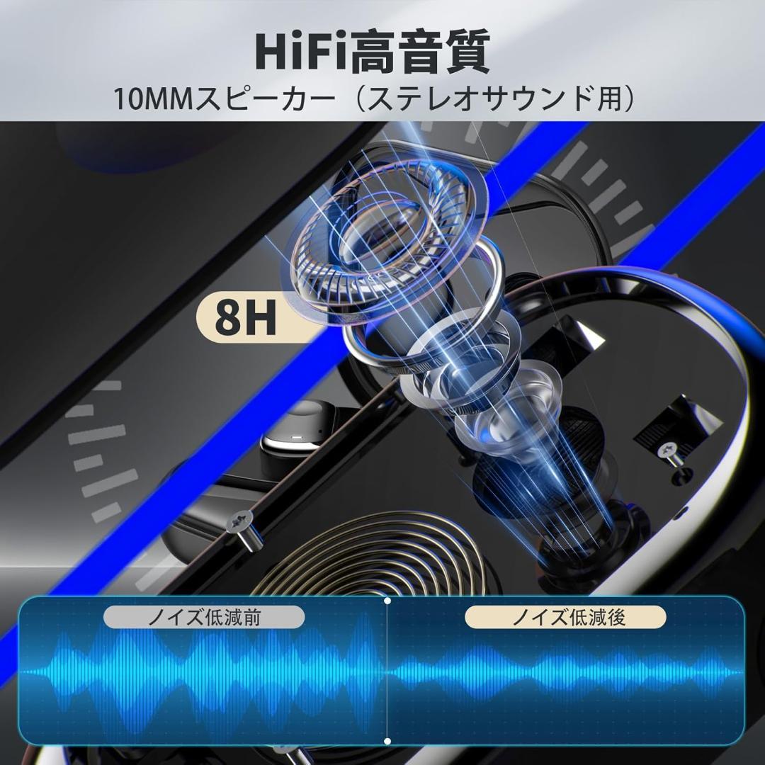 イヤホン翻訳機 リアルタイ翻訳 AI翻訳機 Bluetooth接続