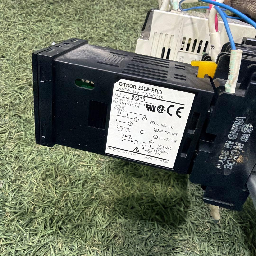 三菱電機　PLC FX1S-30MR + オムロン　E5CN-RTCU 動作保証