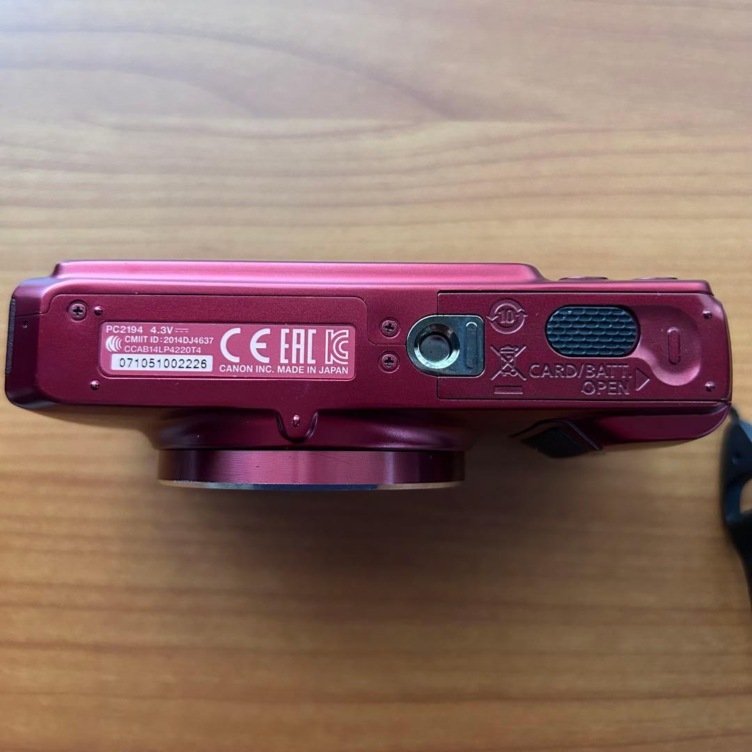 【美品】 Canon PowerShot SX710 HS レッド赤　純正ケース