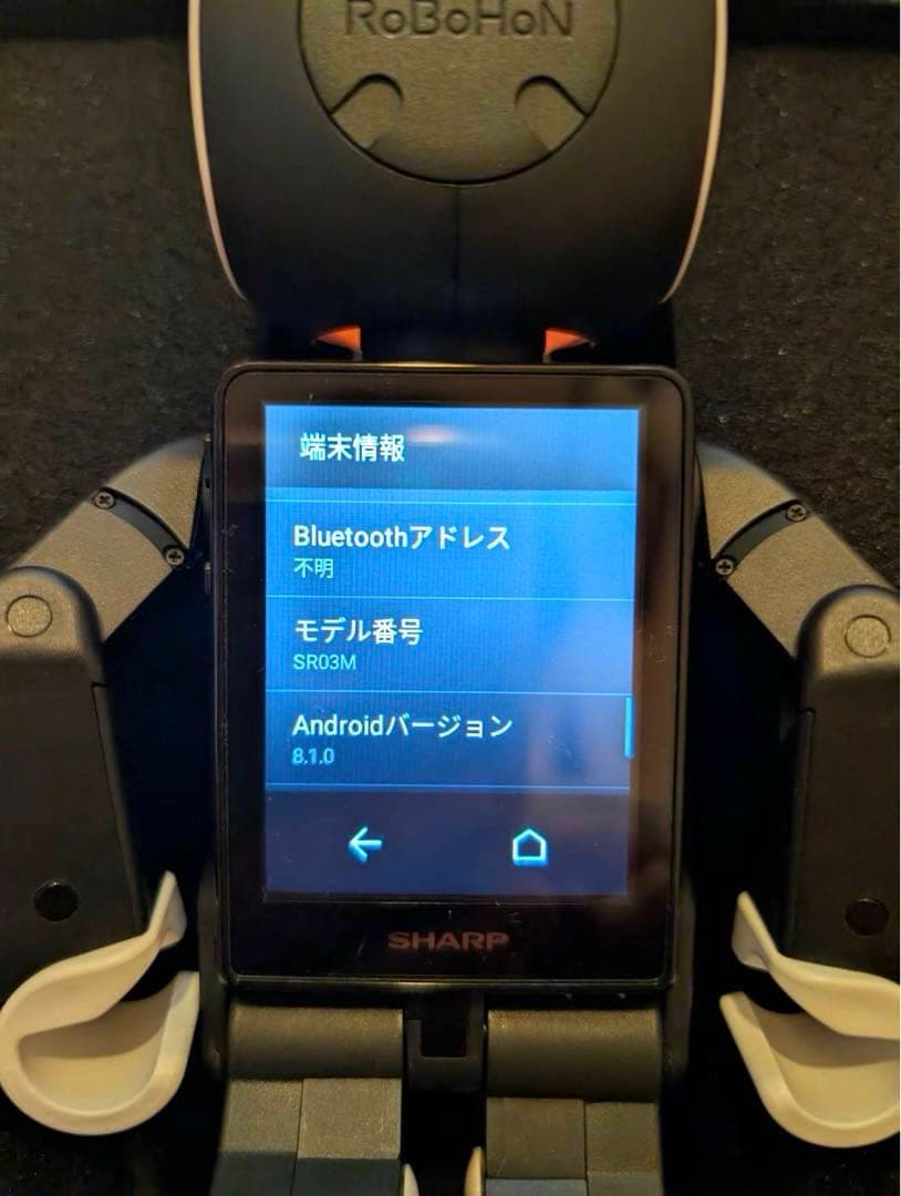 h*r様 SHARP RoBoHoN ブラウン系　タブレット付き