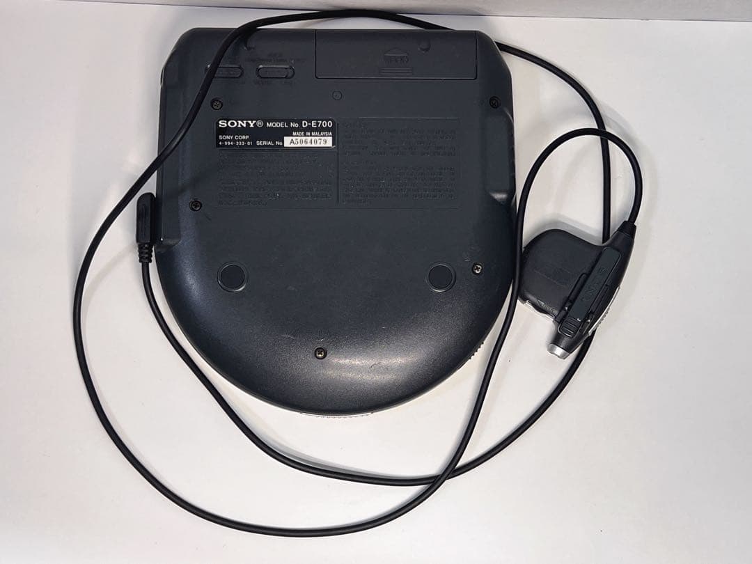 SONY ポータブルCDプレーヤー D-E700
