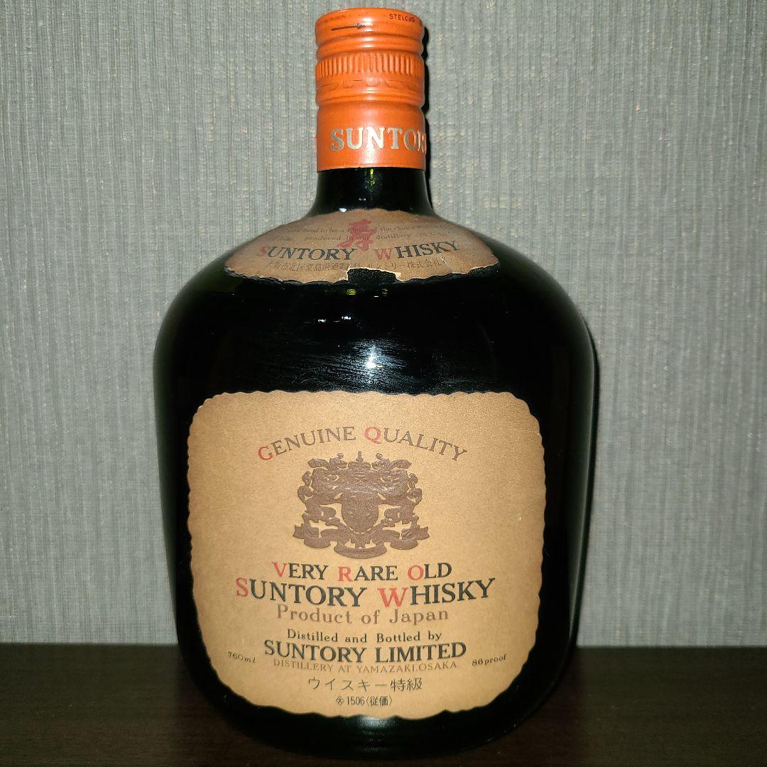 未開封　760ml サントリーウイスキー　寿　ベリーレア オールド 古酒特級