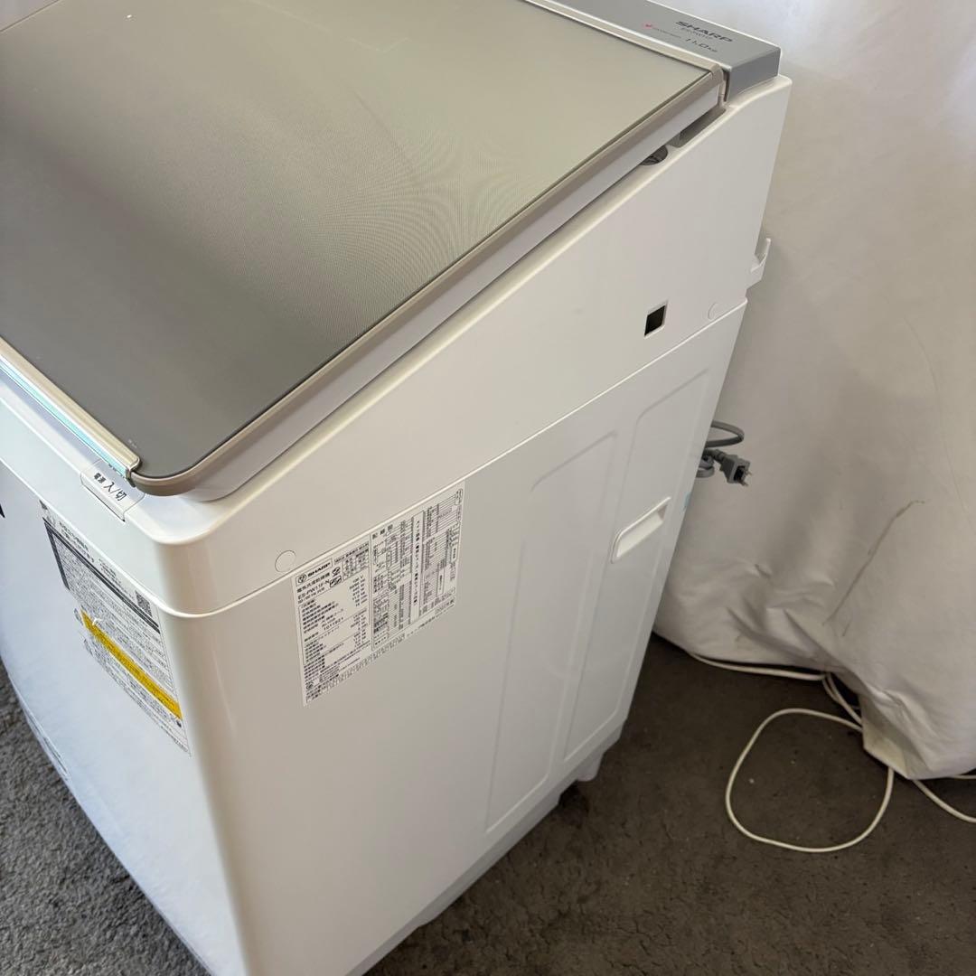 266　洗濯機　SHARP　乾燥　11キロ　安い　綺麗　分解洗浄　設置無料
