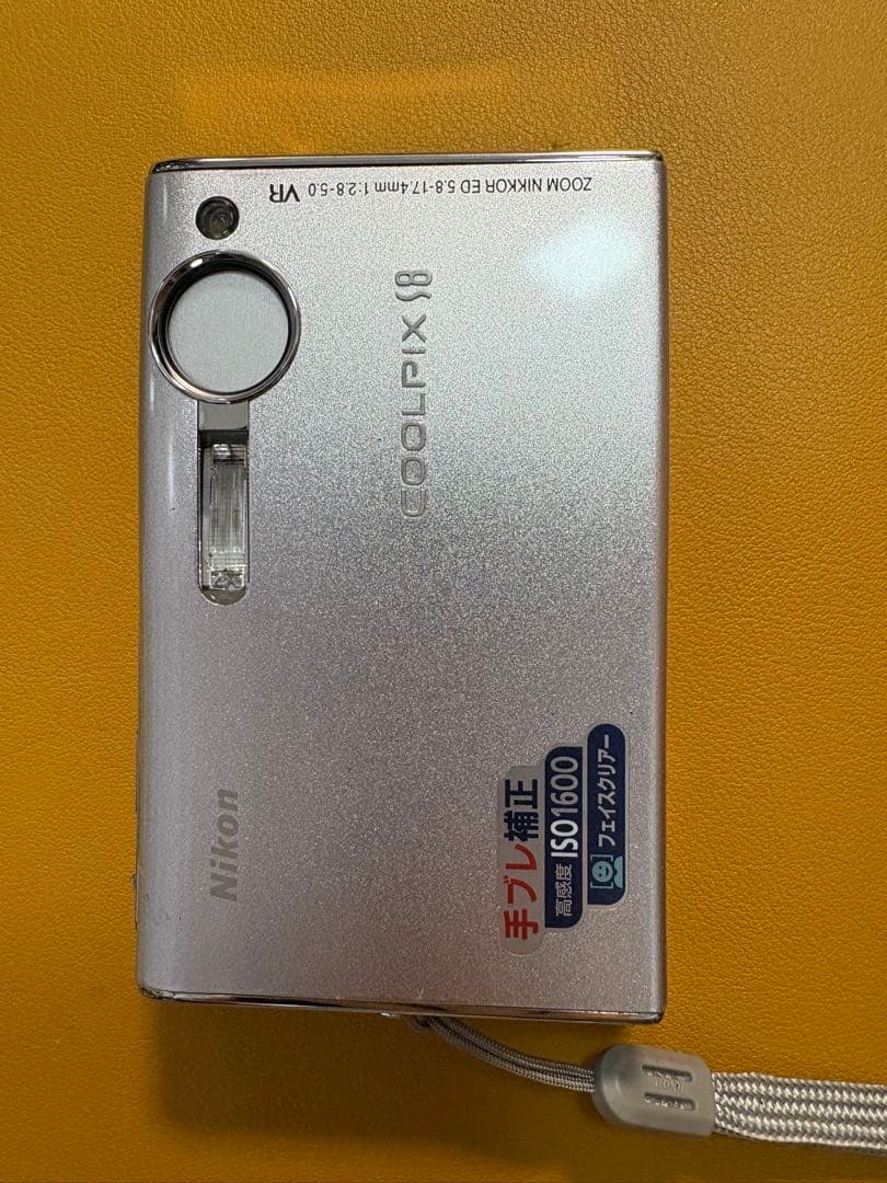 Nikon COOLPIX S8 デジタルカメラ シルバー　CCD 動作美品作例
