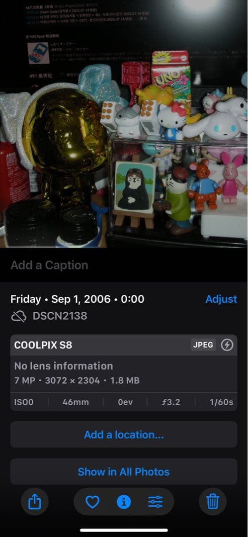Nikon COOLPIX S8 デジタルカメラ シルバー　CCD 動作美品作例