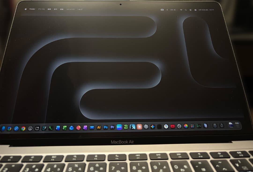 美品MacBook Air M1 13” 16GB 256GBバッテリー96%