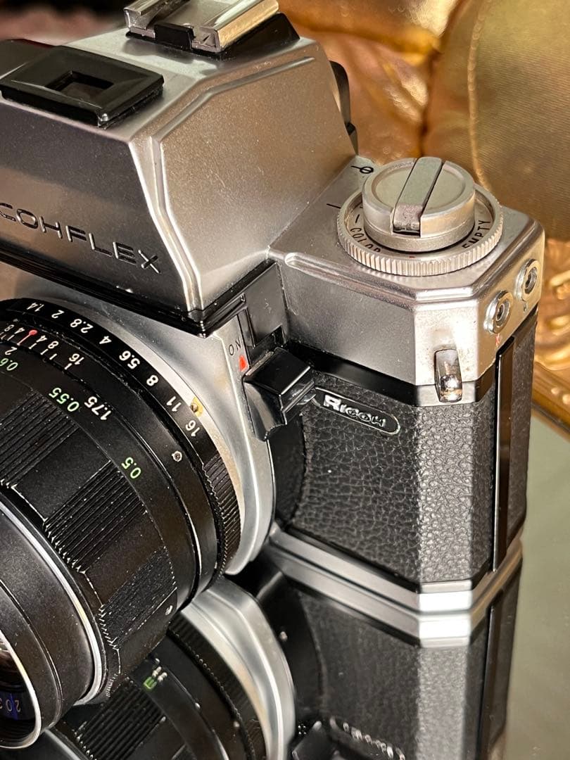 美品 RICOH TLS 401 シルバー ＋ 富岡光学製 55mm F1.4