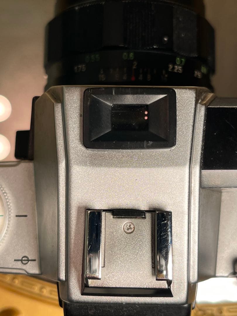 美品 RICOH TLS 401 シルバー ＋ 富岡光学製 55mm F1.4
