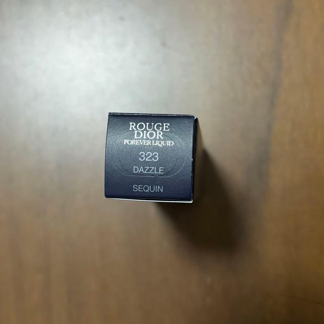 新品未使用 ルージュディオールフォーエヴァー リキッドシークイン 323
