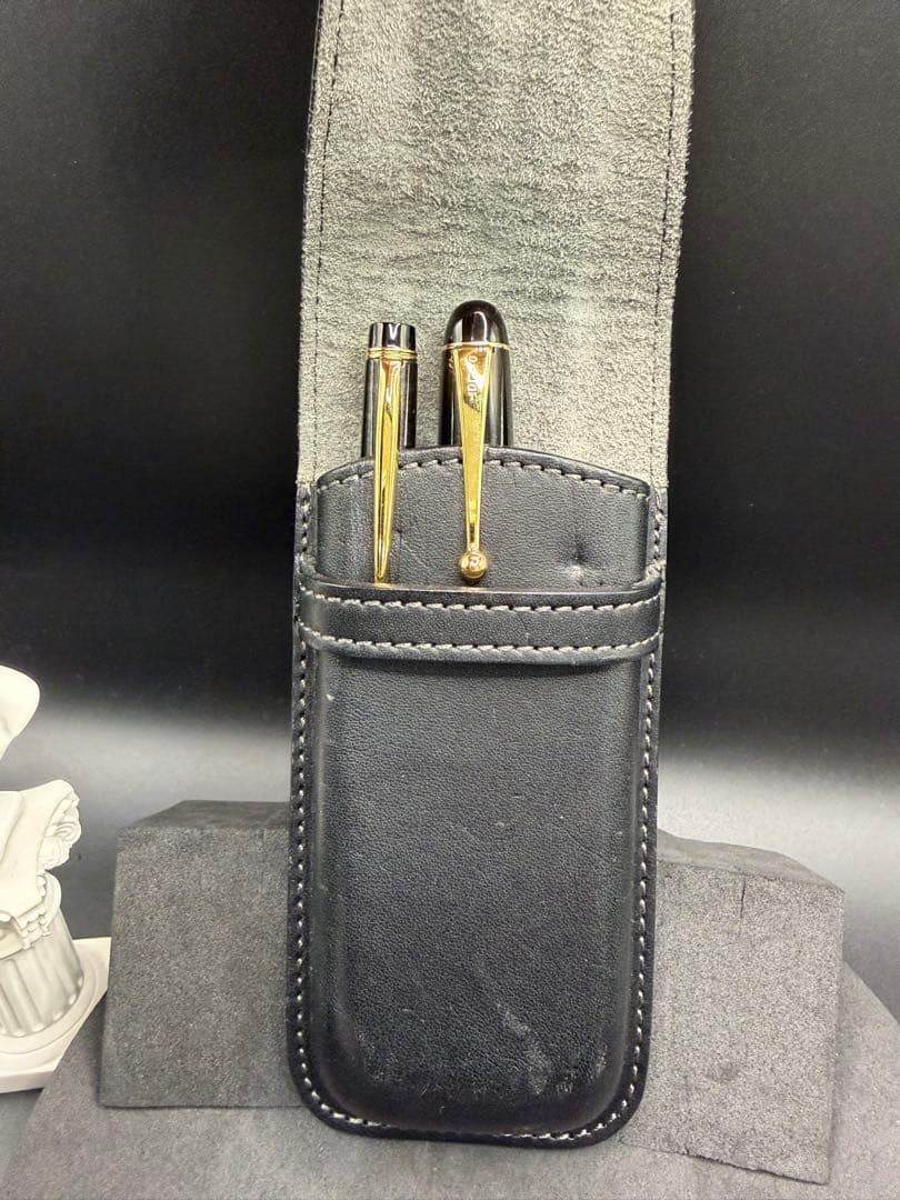 Pilot CUSTOM 74 万年筆　グランセ　ボールペン　革製筆入れ