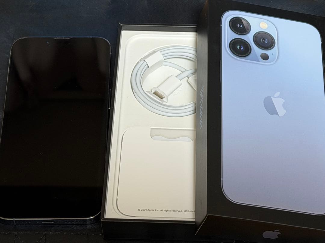 【美品】iPhone 13 Pro シエラブルー 128gb 箱あり