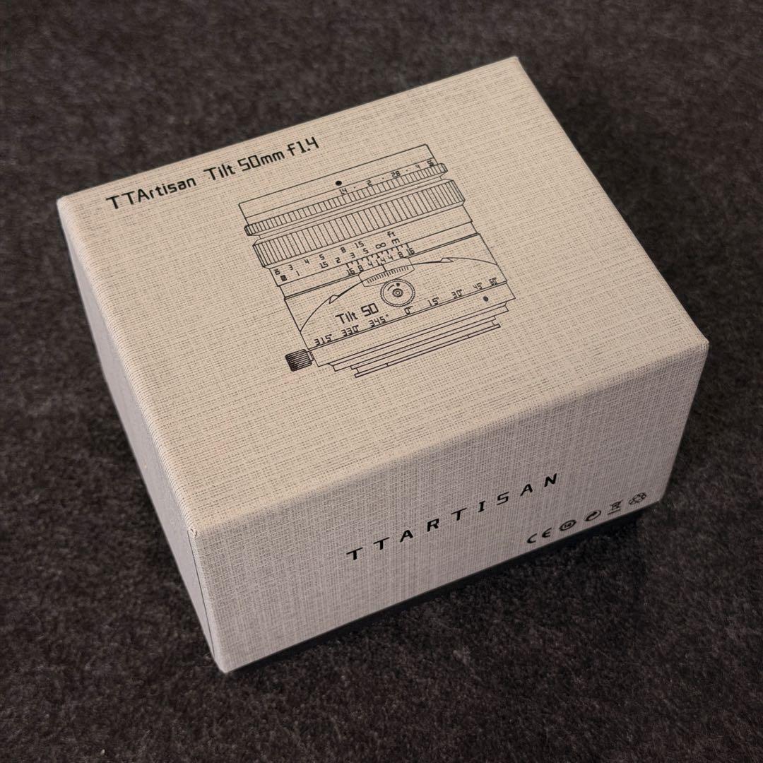 TTArtisan Tilt 50mm F1.4 SONY Eマウント 単焦点