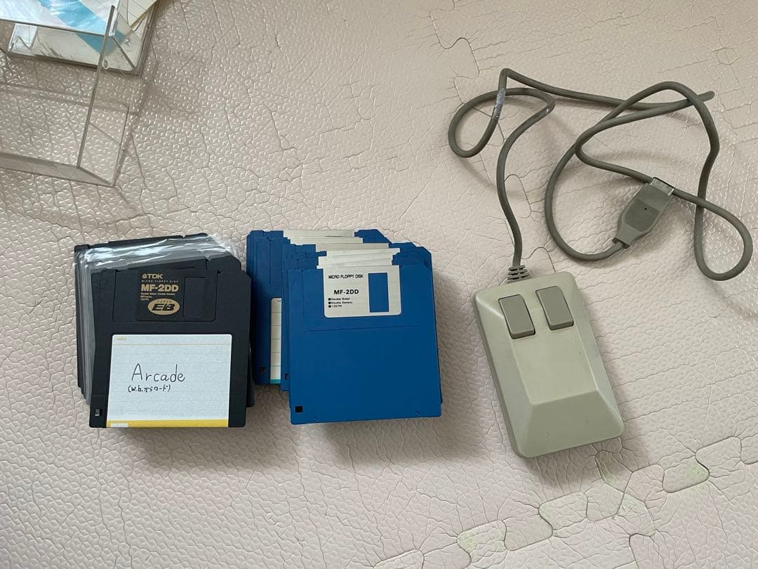 Commodore Amiga 500 512KB増設済み、オマケ付き
