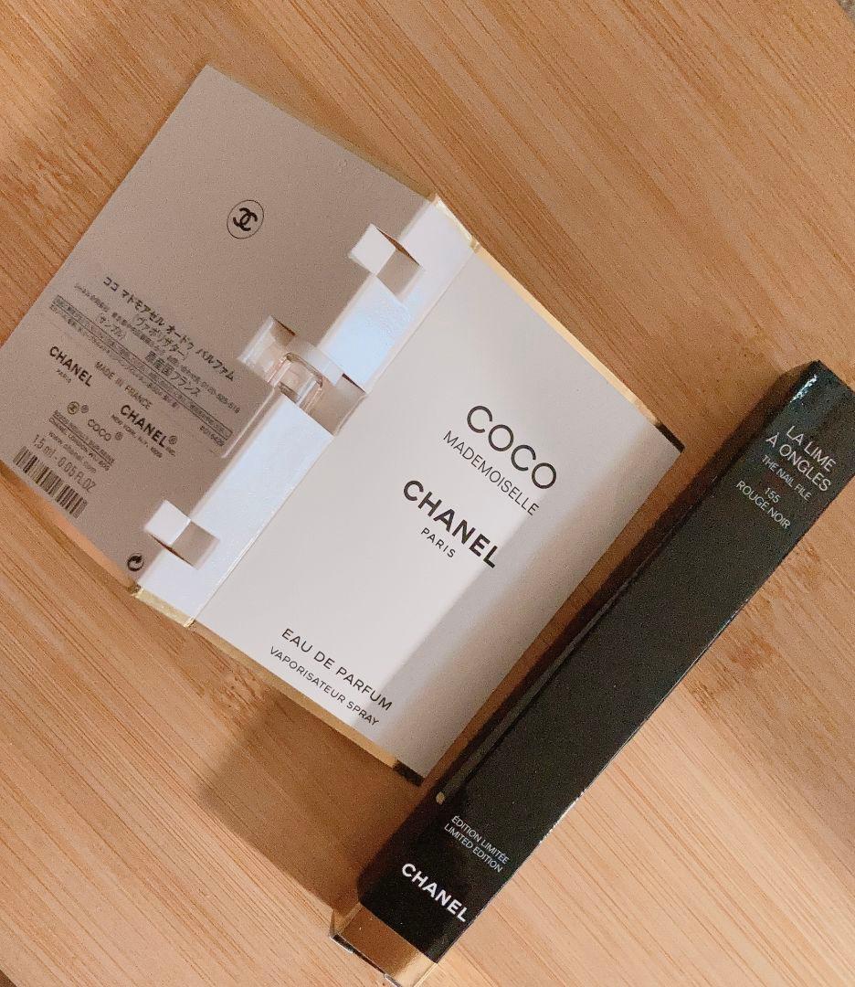 CHANEL シャネル 限定ネイルファイル 新品未使用 サンプルおまけ付
