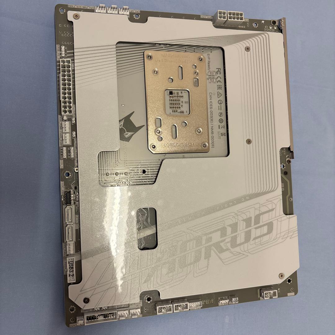 【美品】B850 AORUS STEALTH ICE (AM5 バックコネクタ）