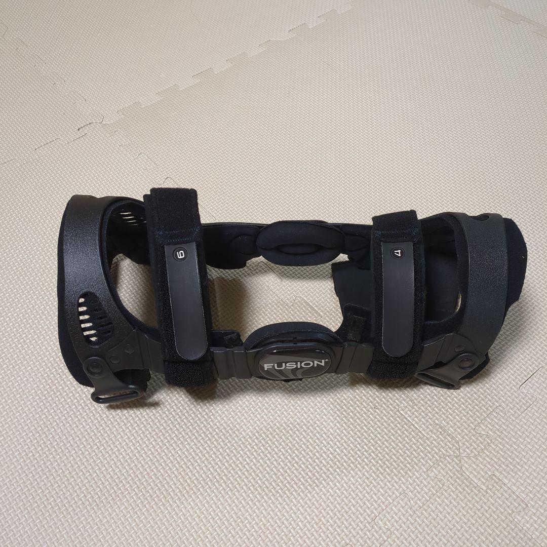 （値下げ可）BREG FUSION 膝サポーター ブラック 左膝装具　前十字靭帯