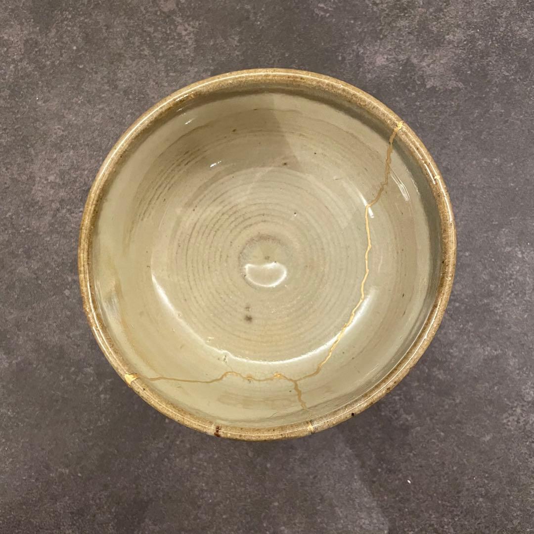 金継ぎ済み　抹茶茶碗-21