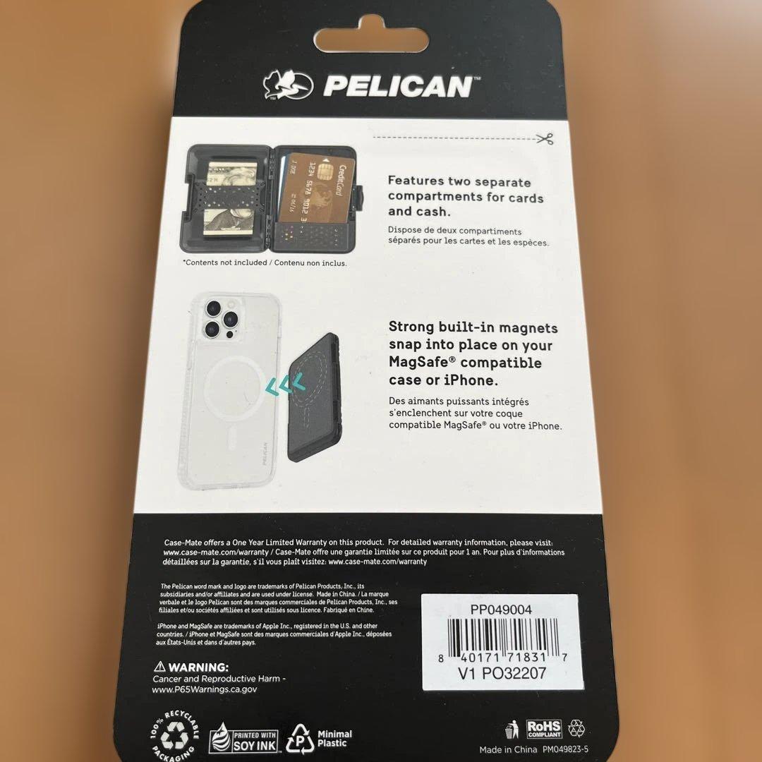 PELICAN マグネットウォレット MagSafe対応