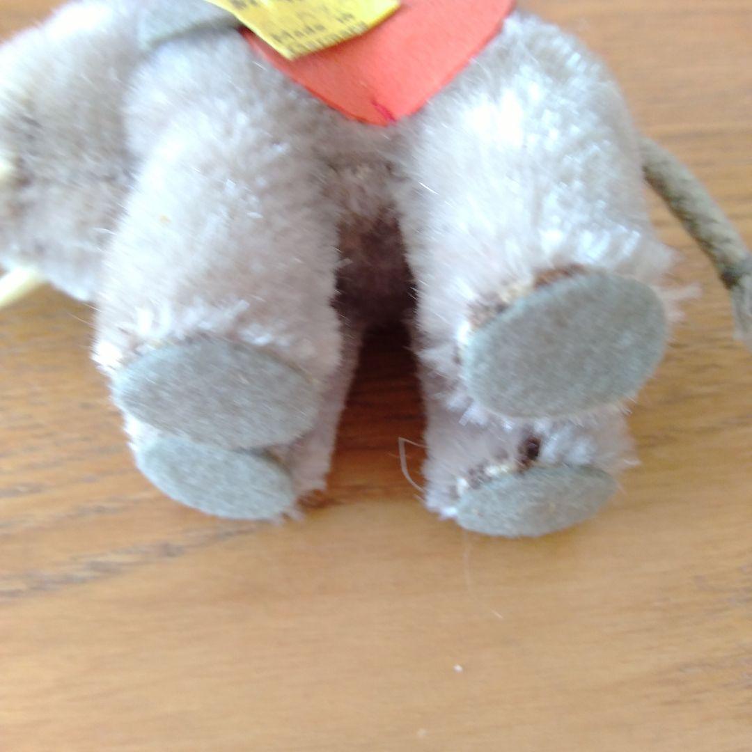 ヴィンテージ シュタイフ　ゾウ　ぬいぐるみ