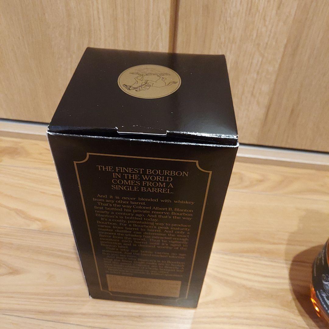 【未開封】ブラントンブラック Blanton's 750ml バーボンウイスキー