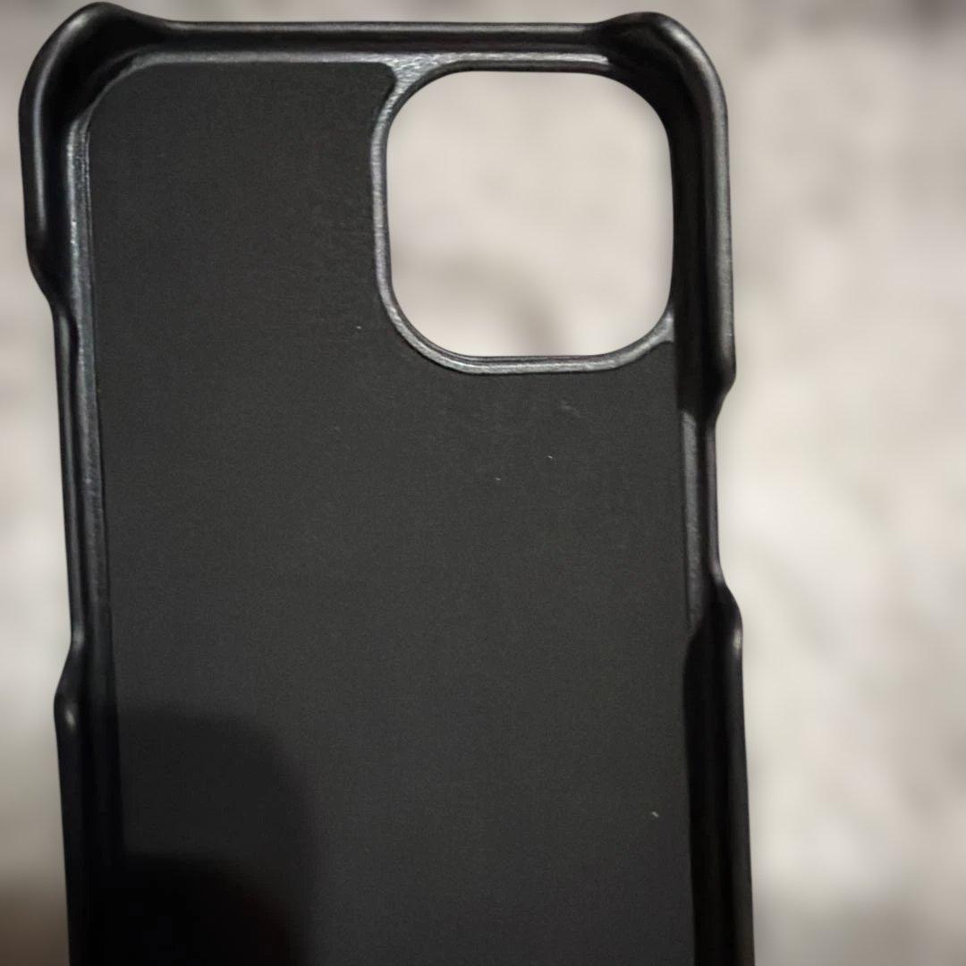 CHANEL ノベルティ ブラック iPhone15ケース カードポケット付き
