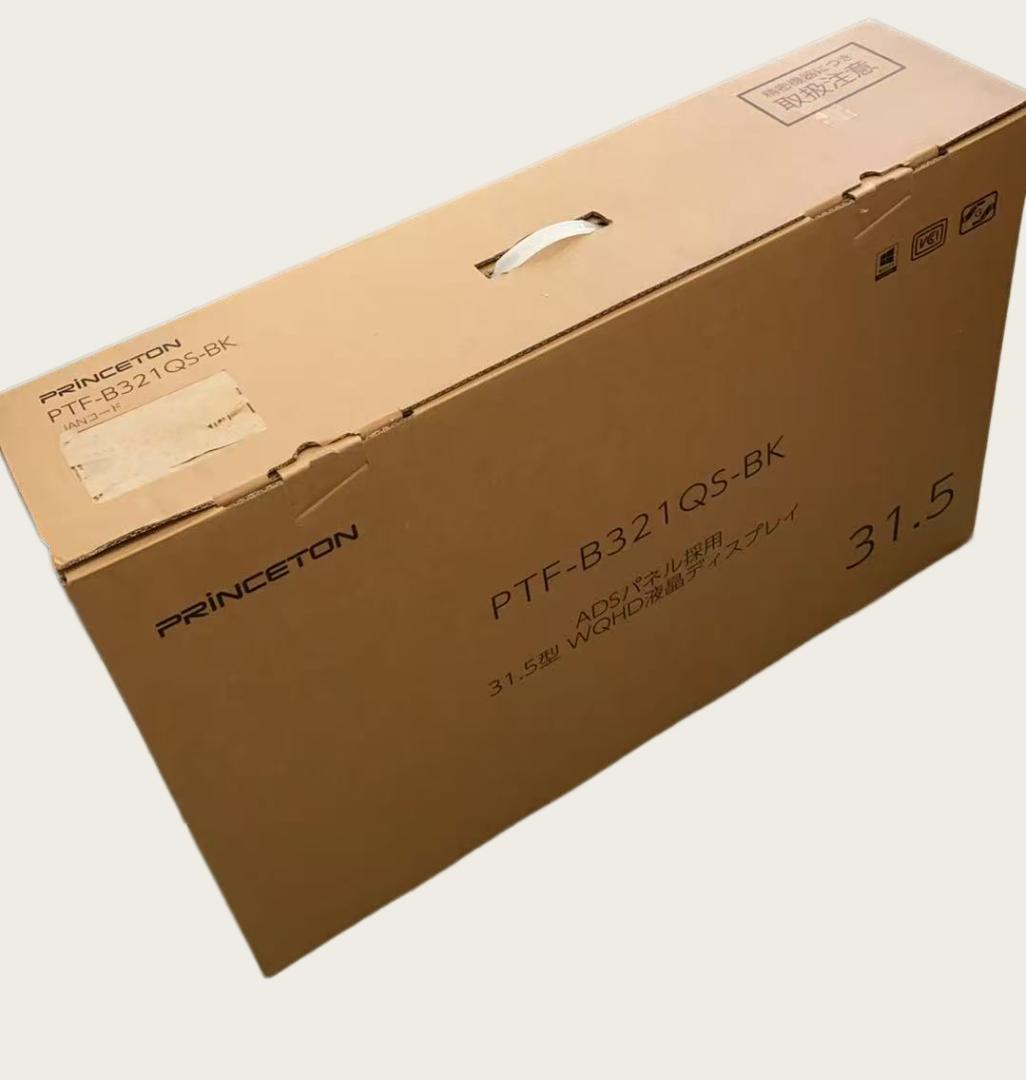 プリンストン PTF-B321QS 31.5型液晶ディスプレイ 元箱付